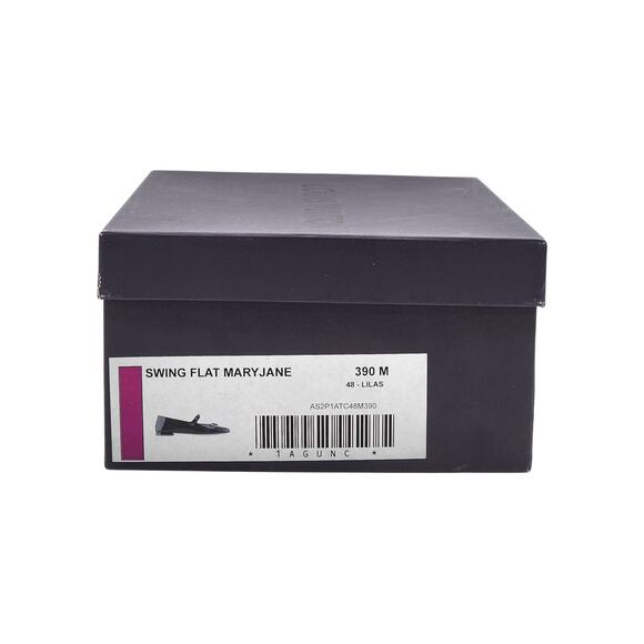 Louis Vuitton Swing Flat Mary Jane Ballerina Lilac Leather Flats EU 39 US 9 NWB - Picture 8 of 8